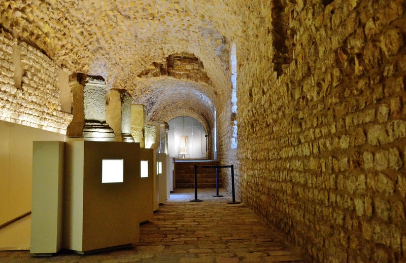 Roman forum remains in Tarragona